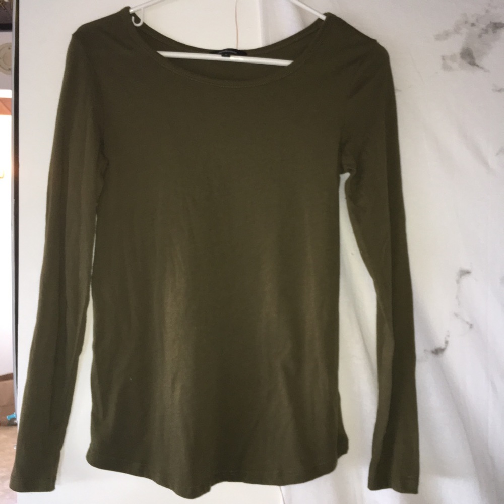 Long Sleeve Green Shirt